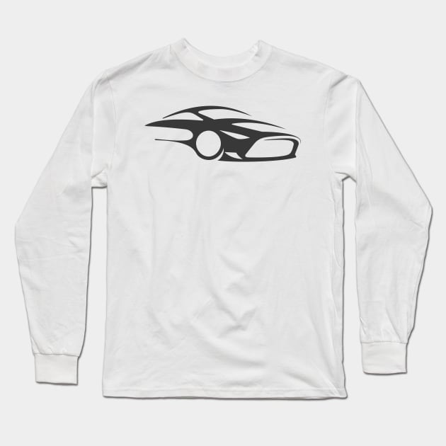 Car Long Sleeve T-Shirt by Whatastory